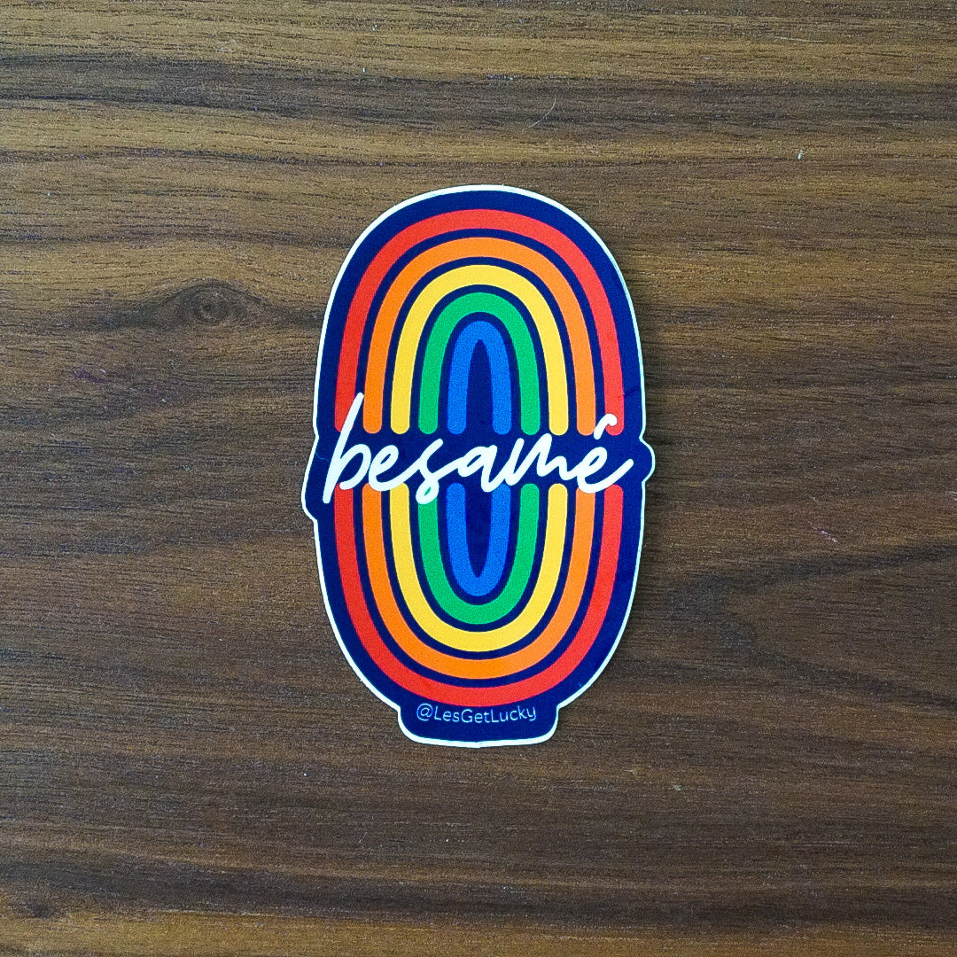 LGBTQ+ Sticker | Pride Accessories | Lesbian, Gay, Bisexual Merch | Car, Bottle, Laptop Sticker
