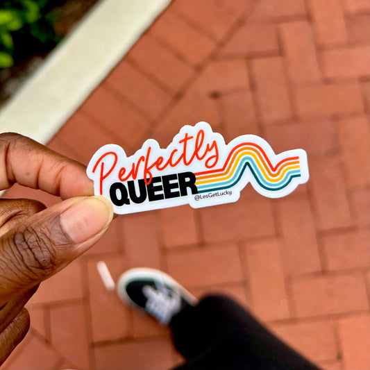 LGBTQ+ Vinyl Sticker | Queer Pride Accessories | Lesbian, Gay, Bisexual Merch | Car, Bottle, Laptop Sticker