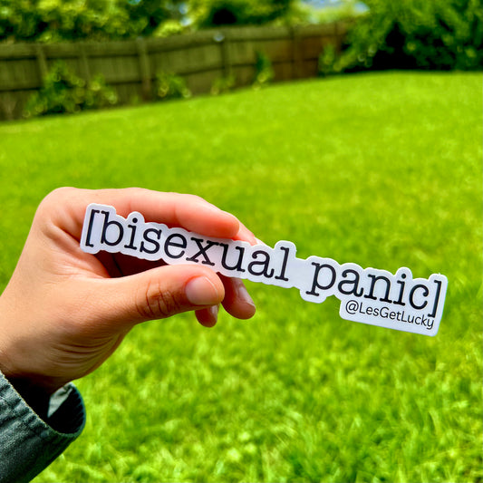 Bisexual Pride | LGBTQ+ Vinyl Sticker | Pride Accessories | Car, Bottle, Laptop Sticker