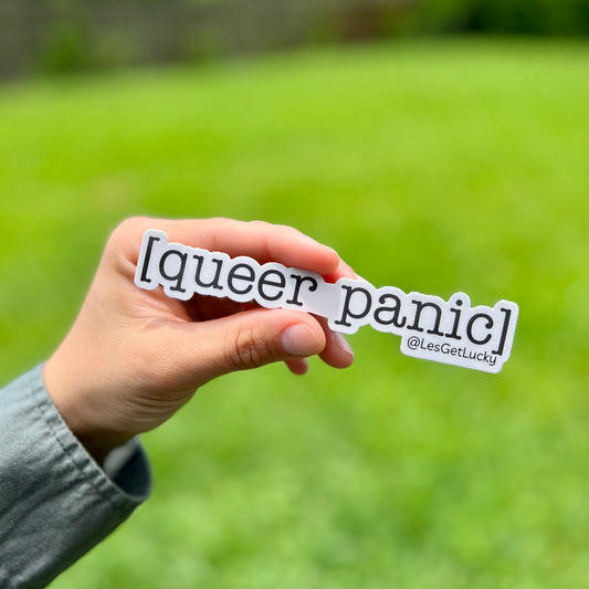 LGBTQ+ Vinyl Sticker | Queer Pride Accessories |  Lesbian, Gay, Bisexual Merch | Car, Bottle, Laptop Sticker