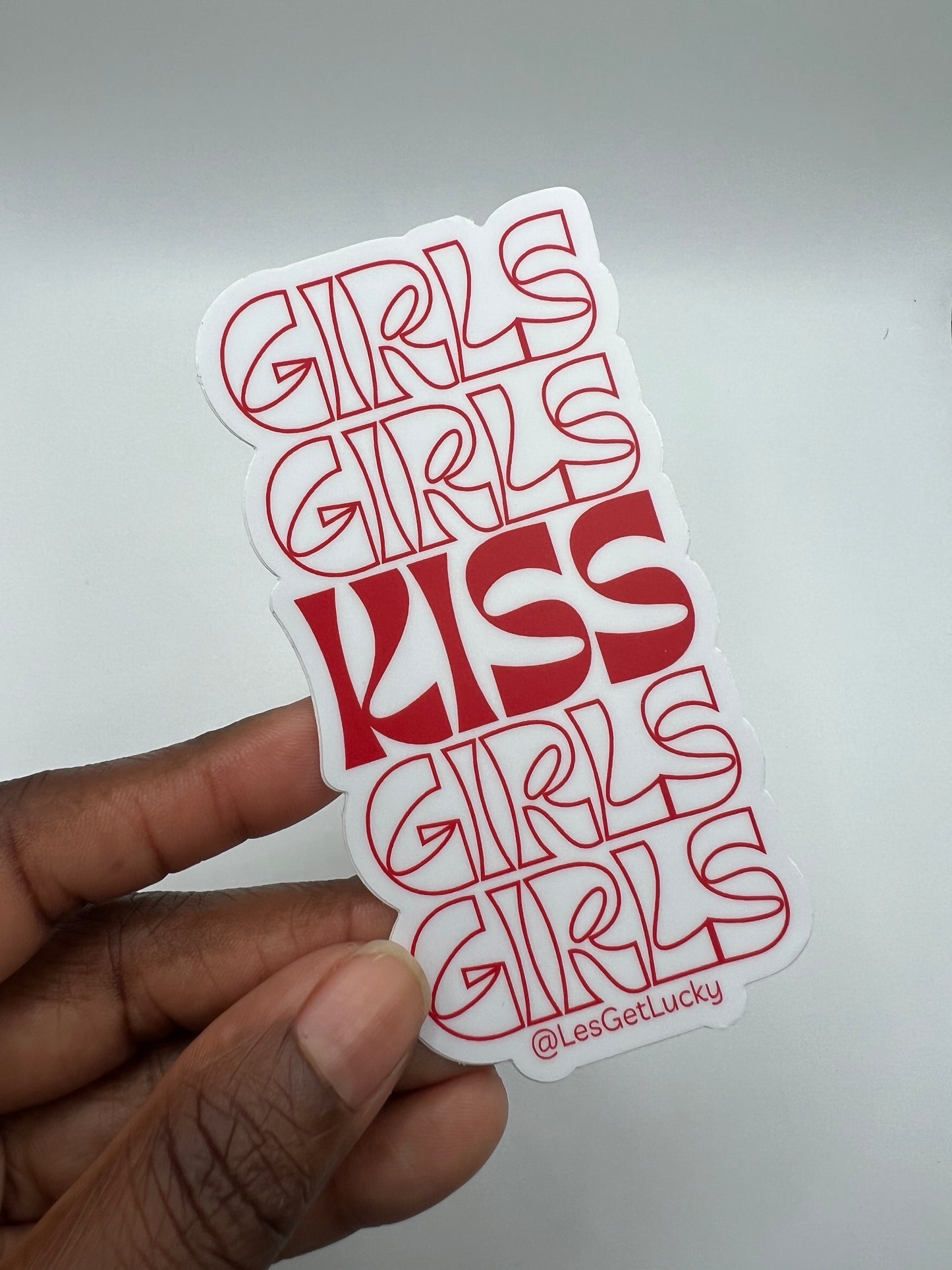 LGBTQ+ Sticker | Pride Accessories | Lesbian, Gay, Bisexual Merch | Car, Bottle, Laptop Sticker