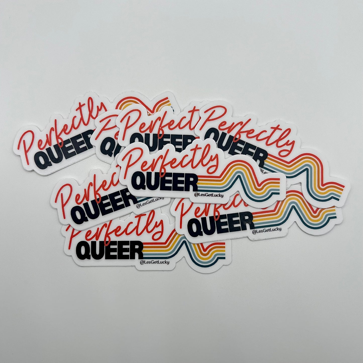 LGBTQ+ Vinyl Sticker | Queer Pride Accessories | Lesbian, Gay, Bisexual Merch | Car, Bottle, Laptop Sticker