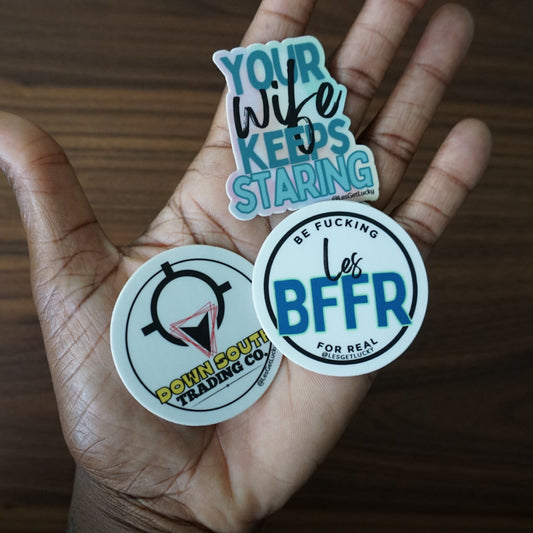 LGBTQ+ Sticker Bundle | Pride Accessories | Lesbian, Gay, Bisexual Merch | Car, Bottle, Laptop Sticker