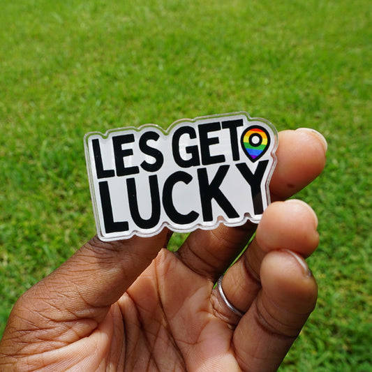 LGBTQ+ Pin | Lesbian Pride | Equality Clothing Accessories | Acrylic Pin