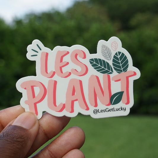 LGBTQ+ Vinyl Stickers | Lesbian Gardening Pride | Accessories | Lesbian, Gay, Bisexual Merch | Car, Bottle, Laptop Sticker