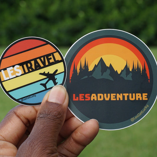 LGBTQ+ Travel Sticker | Pride Accessories | Lesbian, Gay, Bisexual Merch | Car, Bottle, Laptop Sticker
