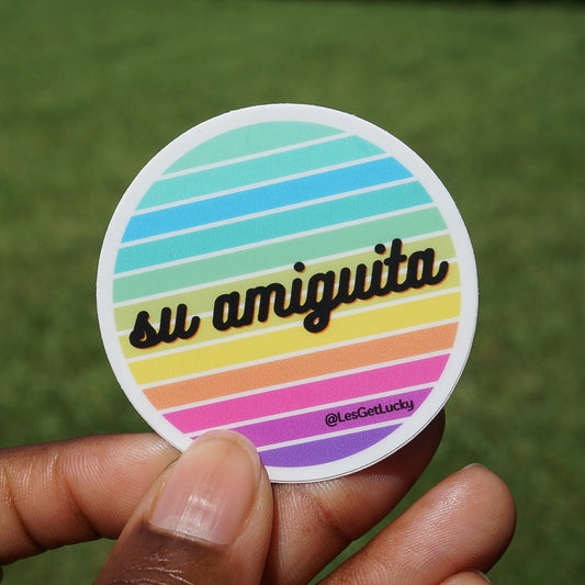 LGBTQ+ Sticker | Pride Accessories | Lesbian, Gay, Bisexual Merch | Car, Bottle, Laptop Sticker