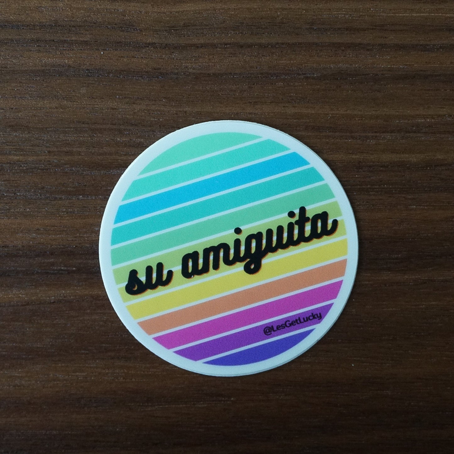LGBTQ+ Sticker | Pride Accessories | Lesbian, Gay, Bisexual Merch | Car, Bottle, Laptop Sticker