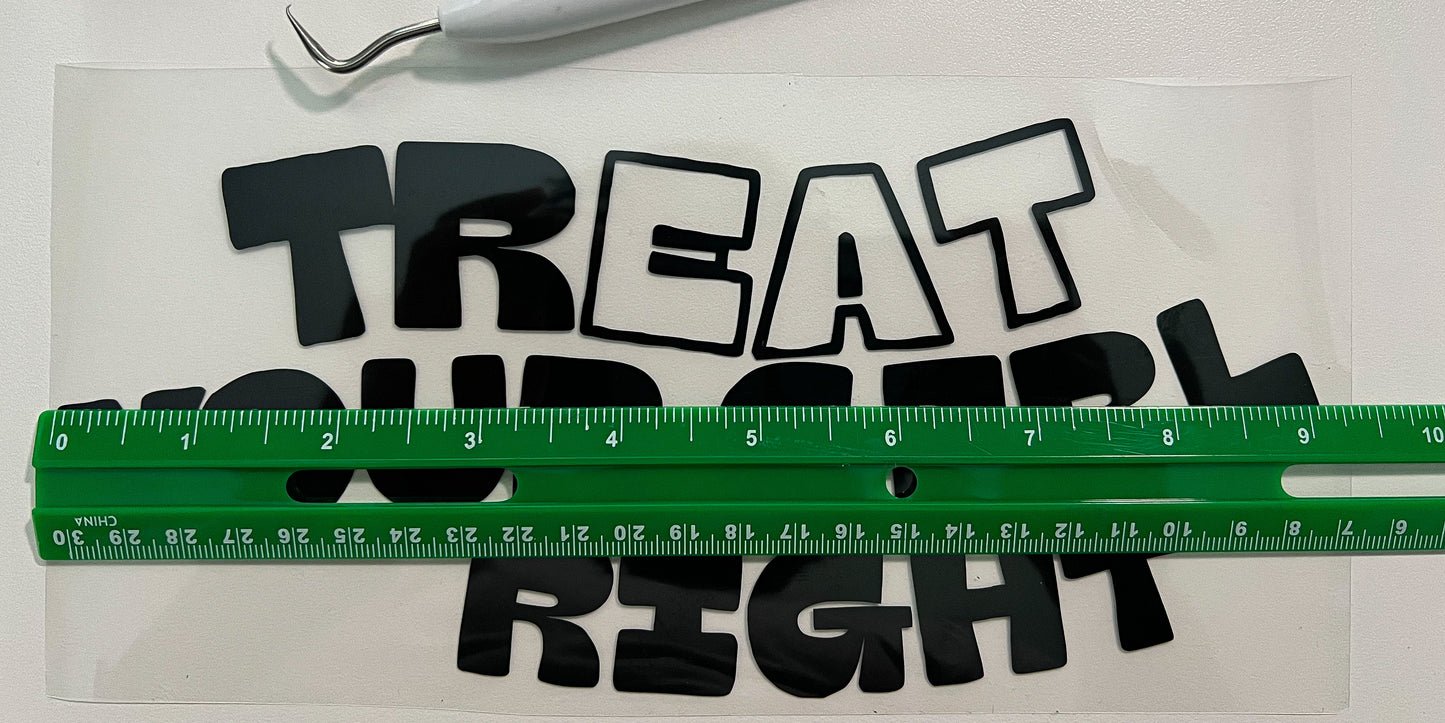 LGBTQ+ Pride Fabric Heat Transfer Vinyl | Iron On | Pride Accessories | Lesbian, Gay, Bisexual Merch
