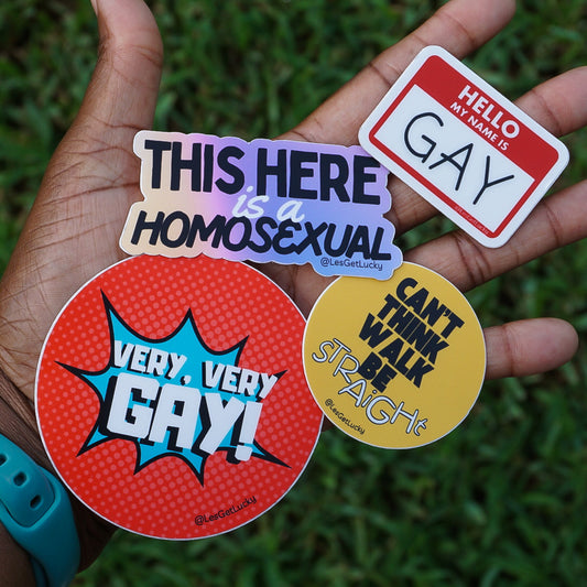 Gay Pride Sticker Mega Bundle | LGBTQ+ Vinyl Stickers | Pride Accessories