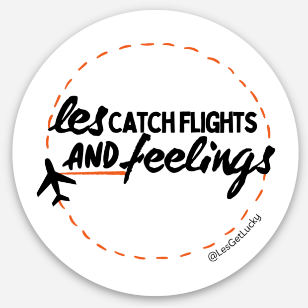 LGBTQ+ Travel Sticker | Pride Accessories | Lesbian, Gay, Bisexual Merch | Car, Bottle, Laptop Sticker
